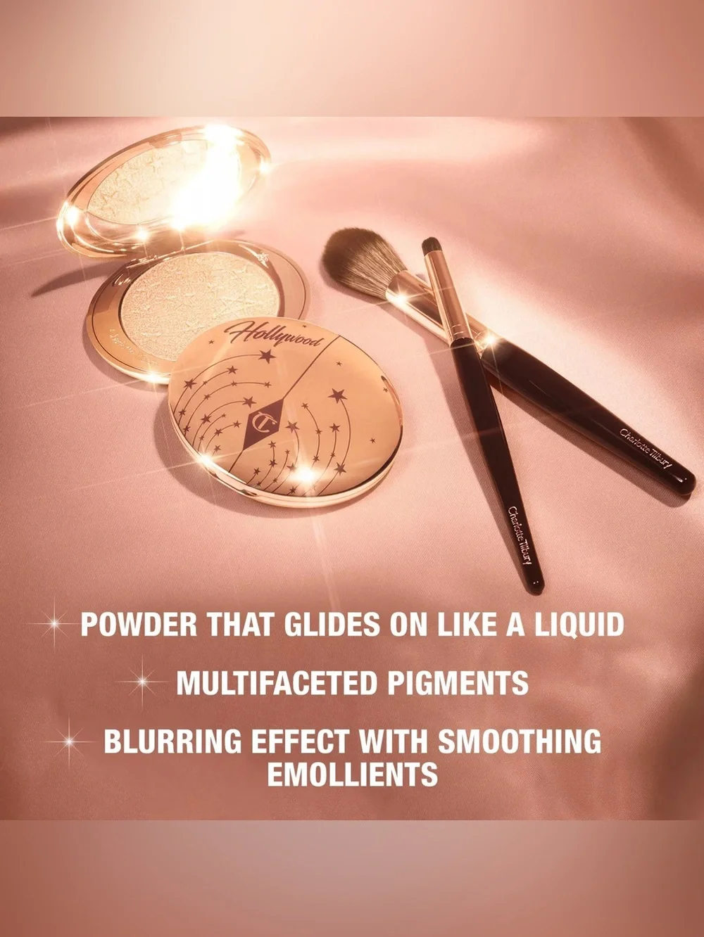 NIB Charlotte Tilbury Glow Glide Face Architect Highlighter In Champagne Glow